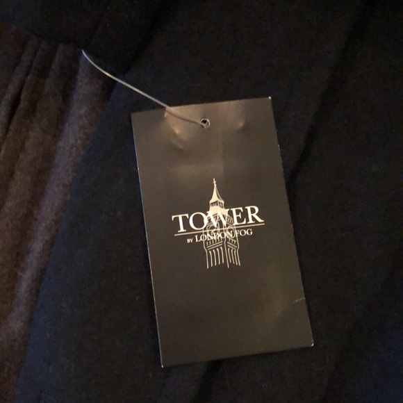 London Fog Layered Wool Blend Coat/NWT - Picture 5 of 10